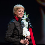 Award for Acting: Barbara Cerar <em>Photo: Boštjan Lah, Matej Kristovič</em>