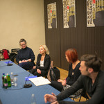 Panel discussion The Castle <em>Photo: Boštjan Lah, Matej Kristovič</em>