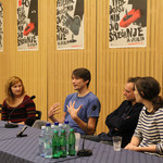 Panel discussion on Mr Jones <em>Photo: Matej Kristovič, Boštjan Lah</em>