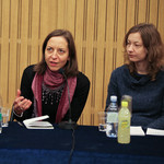 Panel discussion on Europeans <em>Photo: Boštjan Lah</em>