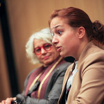 Panel discussion on Liferanti <em>Photo: Boštjan Lah</em>