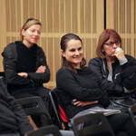 Panel discussion on Liferanti <em>Photo: Boštjan Lah</em>