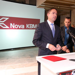 Simon Hvalec, izvršilni direktor Nove KBM za področje severovhodne Slovenije <em>Foto: Matej Kristovič</em>