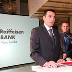 Jernej Močnik, izvršni direktor Raiffeisen Bank <em>Foto: Matej Kristovič</em>